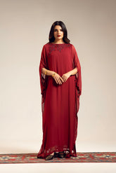 1 Piece Chiffon Embroidered (FS0075)